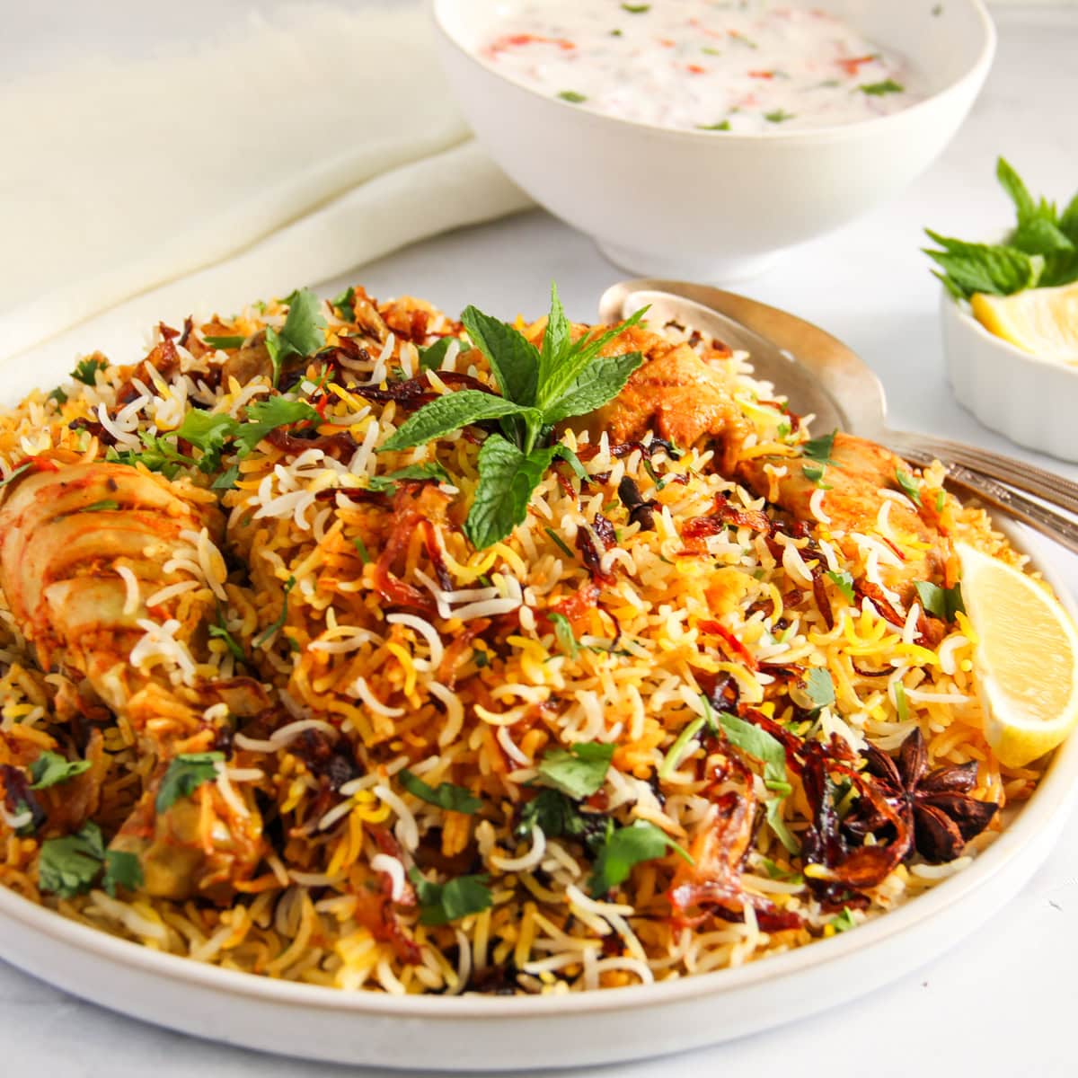 Chicken Biryani — Zaika, Ithaca NY